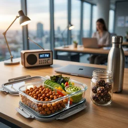 Здоровые перекусы: что брать с собой на работу и учёбу